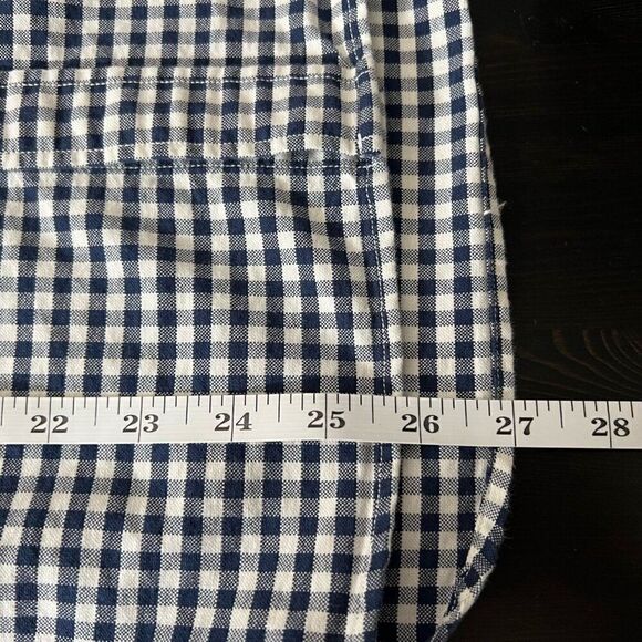 Levi's Mens Shirt XS Button-Down Black White Plaid Gingham Long Sleeve Cotton - Picture 12 of 12